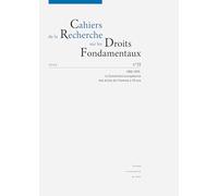 Cahiers de la recherche sur les droits fondamentaux, no 23/2025