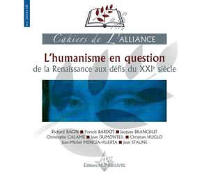 cahiers de l'alliance L'HUMANISME EN QUESTION
