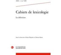 Cahiers de lexicologie Gaston Gross (Direction), Christine Jacquet-Pfau (Direction), Collectif (Auteur)