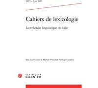 Cahiers de lexicologie Gaston Gross (Direction), Christine Jacquet-Pfau (Direction), Collectif (Auteur)