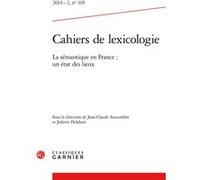 Cahiers de lexicologie Collectif (Auteur), Gaston Gross (Direction)