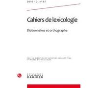 Cahiers de lexicologie Gaston Gross (Direction), Gérard Petit (Direction), Collectif (Auteur)
