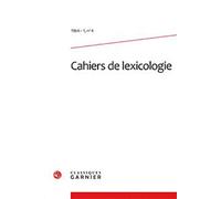 Cahiers De Lexicologie N° 4, 1964-1