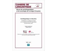 Sociolinguistique et éducation