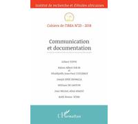 Cahiers De L'irea N° 23/2018 - Communication Et Documentation