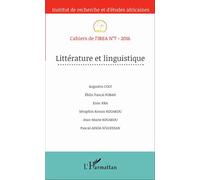 Cahiers De L'irea N° 7/2016 - Littérature Et Linguistique