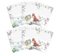 Cahiers De Peinture Aquarelle,6 Guides de Coloration à l'eau,Livre de coloriage avec Illustrations esthétiques de Style Chinois | pour Adultes Débutants Voyage Art