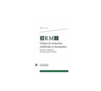 Cahiers De Recherches Médiévales Et Humanistes N°31/2016