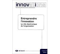 CAHIERS D'ECONOMIE DE L'INNOVATION 2008/1 N.27