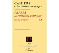 Cahiers d'économie politique - Collectif - L'harmattan - broché - Revue