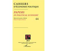 Cahiers d'économie politique N°64 - Collectif - L'harmattan - broché - Revue