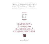 Cahiers d'économie politique n°87