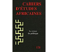Cahiers d'études africaines 178 Tome 178 - Collectif - Ecole Des Hautes Etudes En Sciences Sociales - broché - Revue