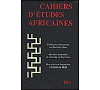 Cahiers d'études africaines 186 Tome 186 - 2 - Collectif - Ecole Des Hautes Etudes En Sciences Sociales - broché - Etude