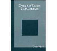 Cahiers d'études lévinassiennes n°10