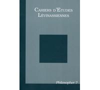 Cahiers D'etudes Lévinassiennes N° 9 - Philosopher ?