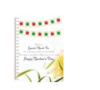 Cahiers D'Inspiration Lot de 3 carnets de notes à spirale for la fête des enseignants, bloc-notes, citation for étudiant du campus, merci au professeur de nous avoir guidés et inspirés(Color-2)