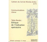 Cahiers du cercle n.andry n9 - AYOUB & COLL - Sauramps Medical - broché - Scolaire / Universitaire