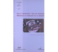 Cahiers Du Cirhill N° 27 - Exil Et Traditions / Exil Ou Tradition - Minorités Et Écrivains De La Minorité