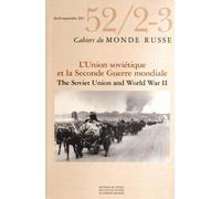 Cahiers du monde russe 52/2-3 - Collectif - Ecole Des Hautes Etudes En Sciences Sociales - broché - Revue
