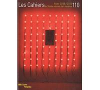 Cahiers du musee national d'art moderne n°110 Numéro 110 - Jean-Pierre Criqui - Centre Pompidou Eds Du - broché - Revue