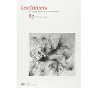 cahiers du musee national d'art moderne n°63 printemps 1998