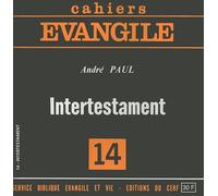 Cahiers Evangile n° 14 : Intertestament