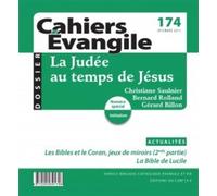 Cahiers Evangile n174 - La judée au temps de Jésus - COL CAHIERS EVANGILE - Cerf - broché - Revue
