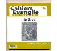 Cahiers Evangile - Numéro 190 Esther -Supplément-