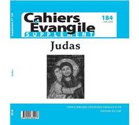 Cahiers Evangile supplément n184 - Judas - COL CAHIERS EVANGILE - Cerf - broché - Etude