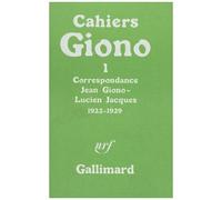 Cahiers Giono T.1