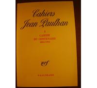 Cahiers Jean Paulhan N° 3 - Cahier Du Centenaire (1884-1984)