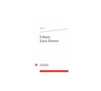Cahiers Louis Dumur N°
