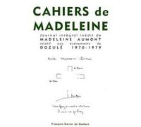 Cahiers Madeleine Aumont (Auteur)