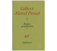Cahiers Marcel Proust Tome 7 - Etudes Proustiennes - Volume 2