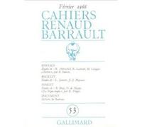 Cahiers Renaud Barrault Collectif (Auteur)