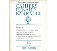 Cahiers Renaud Barrault Jarry - Collectif - Gallimard - broché - Revue