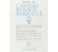 Collectif Cahiers Renaud-Barrault – n°51 : 1935-1965, 30 ans de vie théâtrale