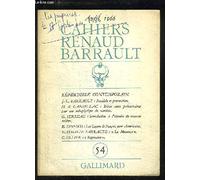 Cahiers Renaud-Barrault, numéro 54. Répertoire contemporain
