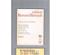 Cahiers Renaud Barrault André Pieyre de Mandiargues - "Prométhée-Proie" , spectacle d'Yves de La Croix - Collectif - Gallimard - broché - Livre