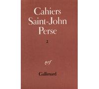 Cahiers Saint-John Perse - Collectif - Gallimard - broché - Livre