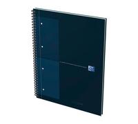 Cahiers spirales Oxford Notebook 23 x 29,5 cm - Petits carreaux - 160 pages - Bleu