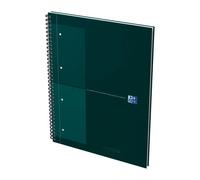 Cahiers spirales Oxford Notebook 23 x 29,5 cm - Petits carreaux - 160 pages - Vert