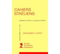 Cahiers staëliens L'Engagement à Coppet 2024 - Stéphanie Genand - Classiques Garnier - broché - Revue