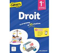 Cahiers STMG Droit 1re STMG (2025) - Pochette élève