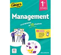 Cahiers STMG Management 1re STMG (2025) - Pochette élève - Géraldine Bazille Freymann - Delagrave - broché - Scolaire / Universitaire