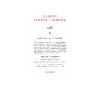 Cahiers Tristan L'Hermite 1988 - Alain Génetiot - Classiques Garnier - broché - Revue
