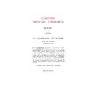 Cahiers Tristan L'Hermite 2002 - Alain Génetiot - Classiques Garnier - broché - Revue