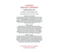 Cahiers Tristan L'Hermite: Agrégation 2023 - La Mariane, La Mort de Sénèque, Osman (2022) (2022, Hors-série Agrégation 2023)