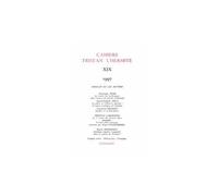 Cahiers Tristan L'hermite N° 19, 1997